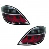 2x Feux arrières Opel Astra H fumés (07-09)