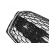 Calandre Audi A5 B9 F5 Look RS Noir et Chrome 16+