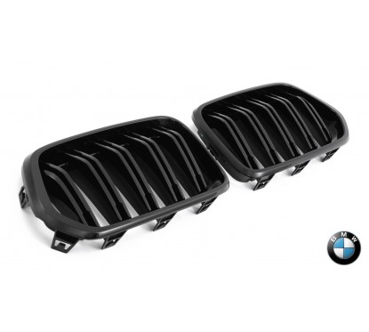 2x Grilles de Calandre BMW X2 F39 M Performance Brillant