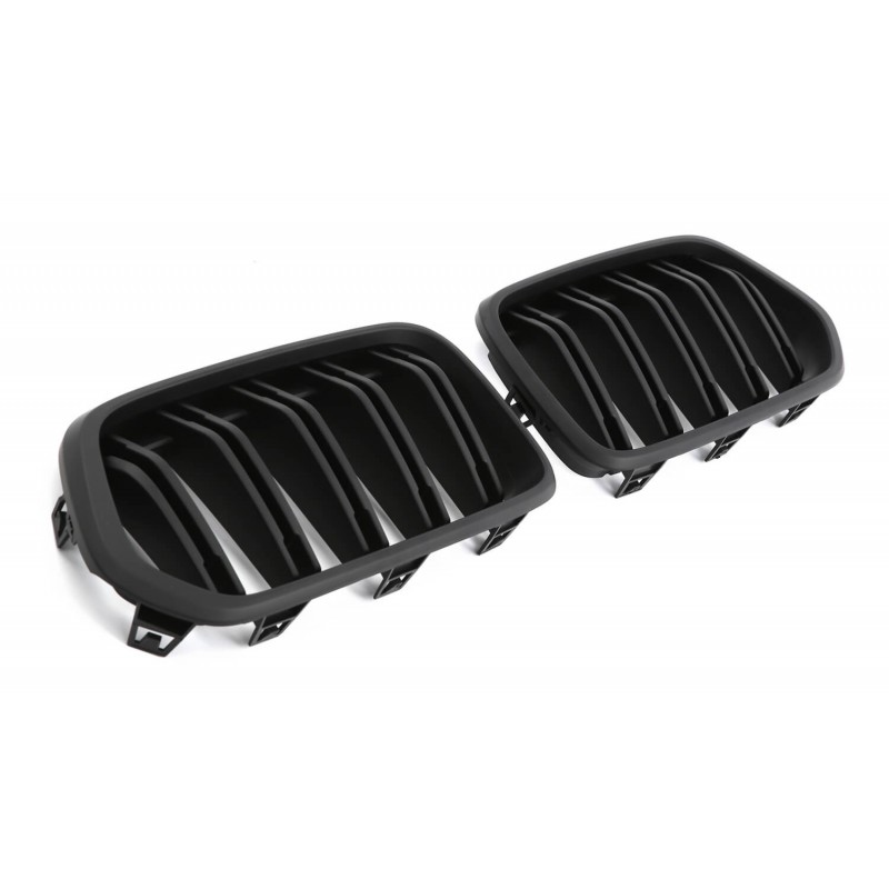 2x Grilles de Calandre BMW X2 F39 M Performance Mat (18+)