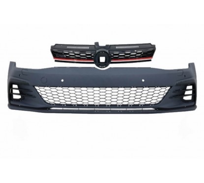 Pare-choc avant Vw Golf VII 7.5 Facelift Look GTI 17+
