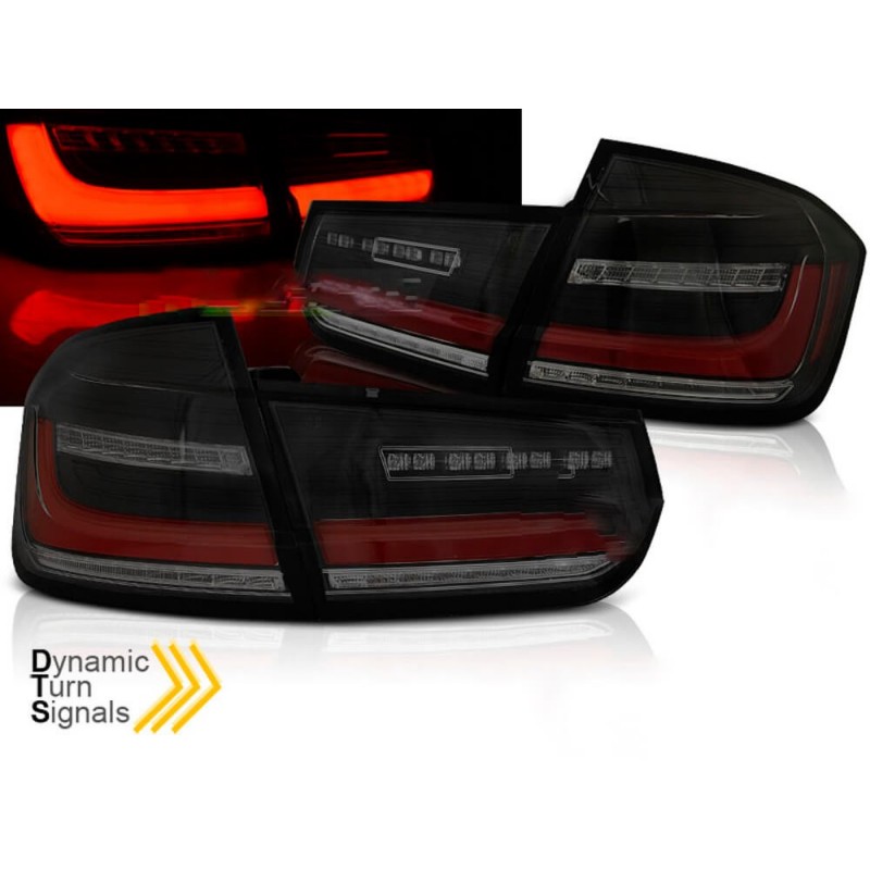 2x Feux Full LED Fumés BMW Série 3 F30 (11-18)