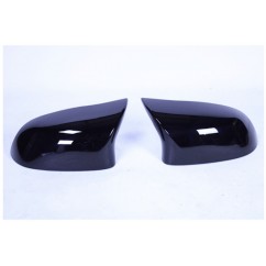 2x Coques de retroviseurs Noir laqué BMW F15 F16 F25 F26 X3 X4 X5 X6