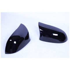 2x Coques de retroviseurs Noir laqué BMW F15 F16 F25 F26 X3 X4 X5 X6