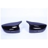 2x Coques rétroviseurs Noir laqué BMW Série 5 G30 G31 G11 G12