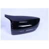 2x Coques rétroviseurs Noir laqué BMW Série 5 G30 G31 G11 G12