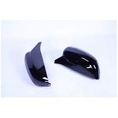 2x Coques rétroviseurs Noir laqué BMW Série 5 G30 G31 G11 G12