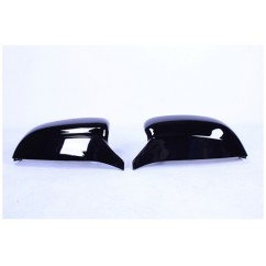 2x Coques rétroviseurs Noir laqué BMW Série 5 G30 G31 G11 G12