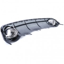 Diffuseur arrière + embouts d'échappements Audi A6 C7 RS6 Design (14-18)