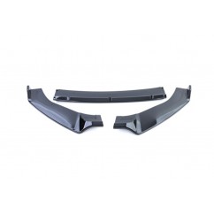 Rajout de pare-choc avant Noir brillant Vw Golf VII 7 13-20