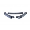 Rajout de pare-choc avant Noir brillant Vw Golf VII 7 13-20