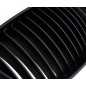 2x Grilles de Calandre BMW Serie 1 E81 E82 E87 E88 M1 07-12 - Noir Mat