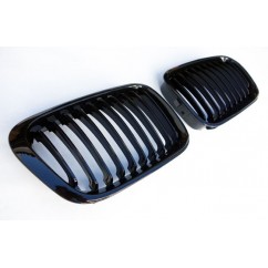 2x Grilles de Calandre BMW E46 - Noir Brillant berline touring 98-01