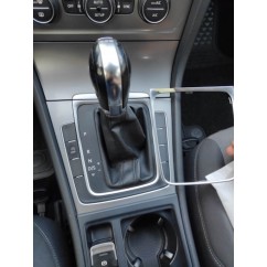 Cadre de console centrale alu adaptable sur Vw Golf 7 et 7.5 (avec boîte DSG) (12-19)
