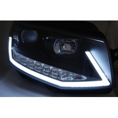 2x Phares avant LED adaptables sur Volkswagen T6 (15-19)