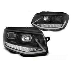 2x Phares avant LED adaptables sur Volkswagen T6 (15-19)