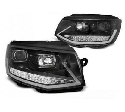 2x Phares avant LED adaptables sur Volkswagen T6 (15-19)