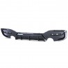 Rajout Pare Choc arrière noir laqué BMW Série 1 Facelift F20 F21 (15-19)