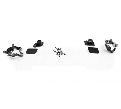 Pare chocs + Calandre Chrome Audi A4 B7 (04-08) Look RS