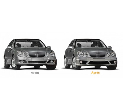 Pare chocs avant Mercedes Classe E W211 (06-09) Look Pack AMG
