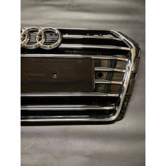 Calandre Audi A4 B9 Chrome / Noir Look S4 (15-19)