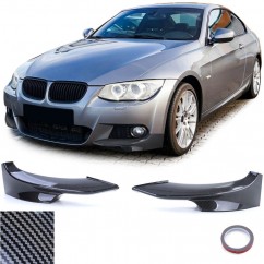 2x Splitters Carbone BMW E92 E93 avec Pare-choc M (10-13)