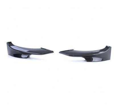 2x Splitters Carbone BMW Série 3 E92 E93 avec Pack M (10-13)