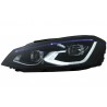 2x Phares LED adaptables sur Golf VII 7 look Golf 8 LED (12-17)