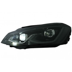 2x Phares LED adaptables sur Golf VII 7 look Golf 8 LED (12-17)