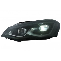 2x Phares LED adaptables sur Golf VII 7 look Golf 8 LED (12-17)