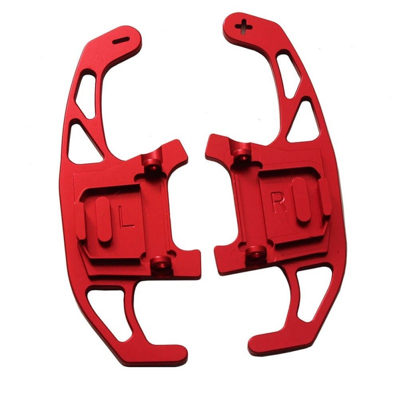 2x Extensions palettes au volant adaptables sur Vw Golf, Polo et Scirocco (version GTI, GTD et GTE)