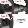 2x Extensions palettes au volant adaptables sur Vw Golf, Polo et Scirocco GTI
