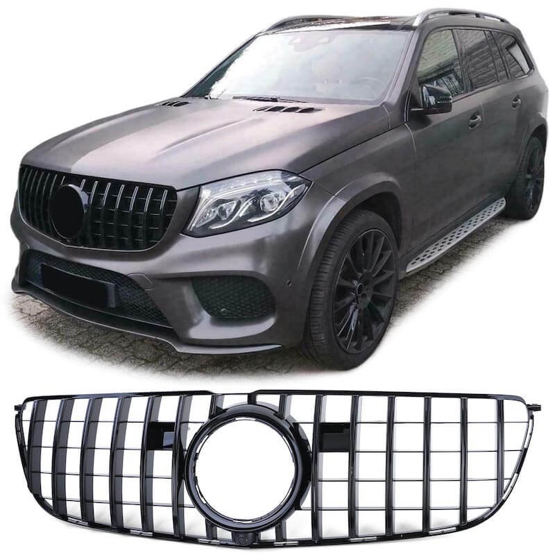 Calandre Noir brillant Mercedes X166 GLS AMG Look 16-20